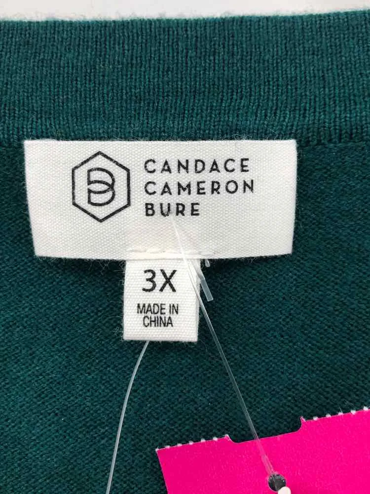 Candace Size 3X Forest Green Cardigan