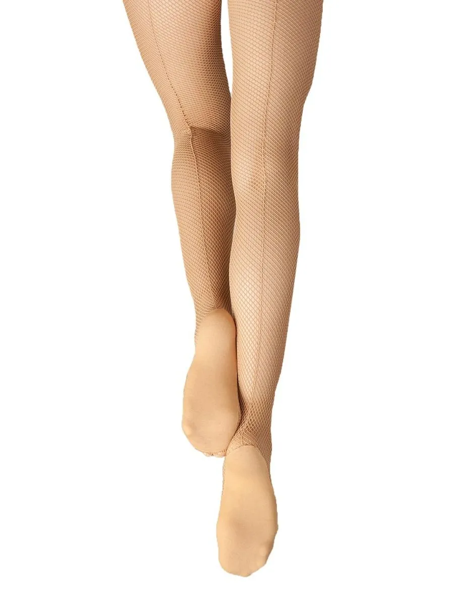 Capezio Professional Fishnet Tights with Backseam