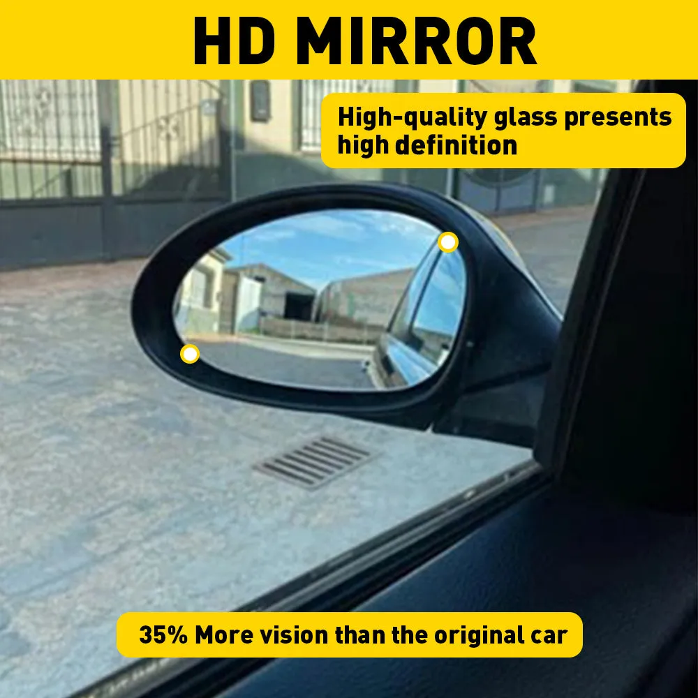 Car Rearview Side Heated Mirror Glass for BMW E82 E88 E90 E91 E92 E93, Driver and Passenger Side