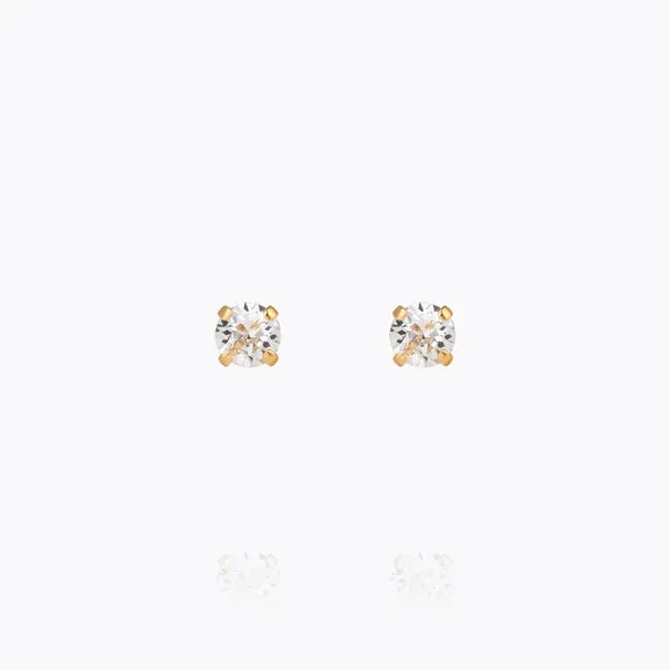 Caroline Svedbom Mini Stud Earrings Crystal