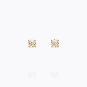 Caroline Svedbom Mini Stud Earrings Crystal