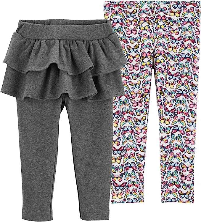 Carter's Girls' Two-Piece Play Wear Bottoms