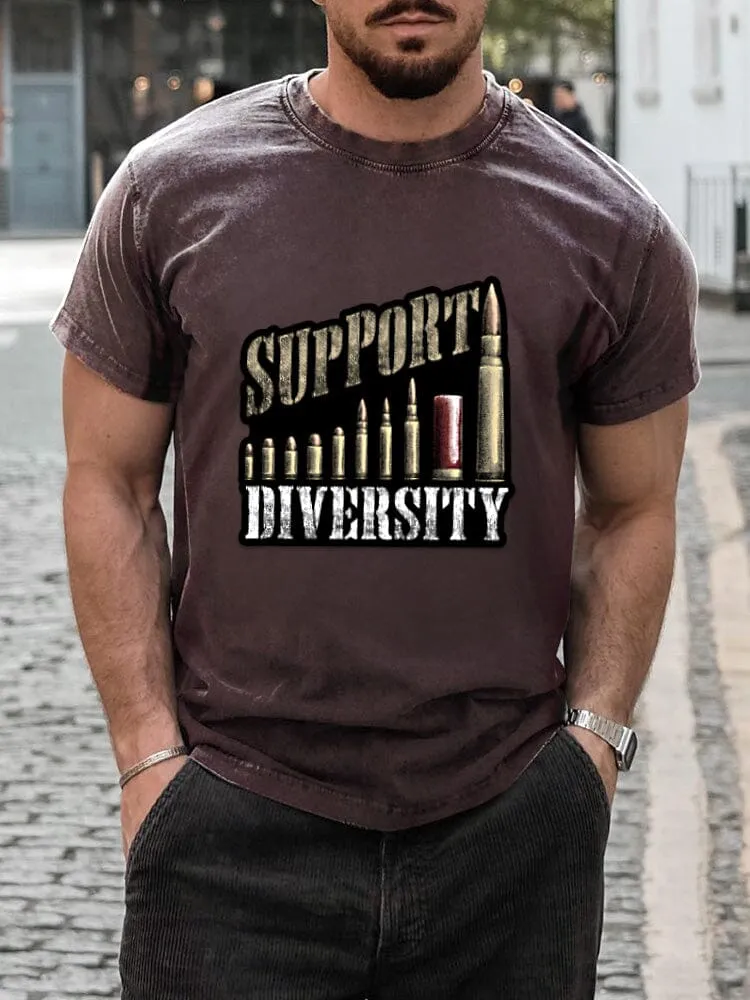 Casual Diversity Graphic T-Shirt