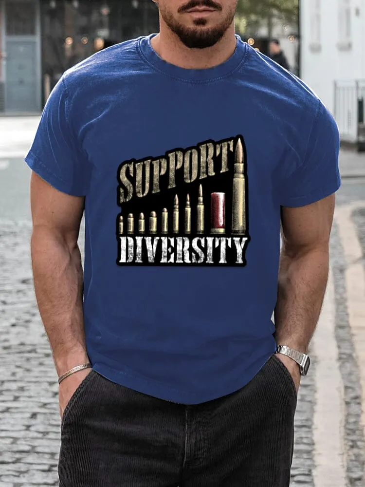 Casual Diversity Graphic T-Shirt