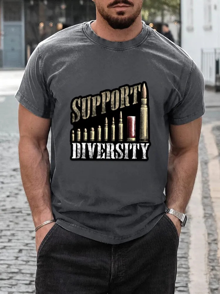 Casual Diversity Graphic T-Shirt