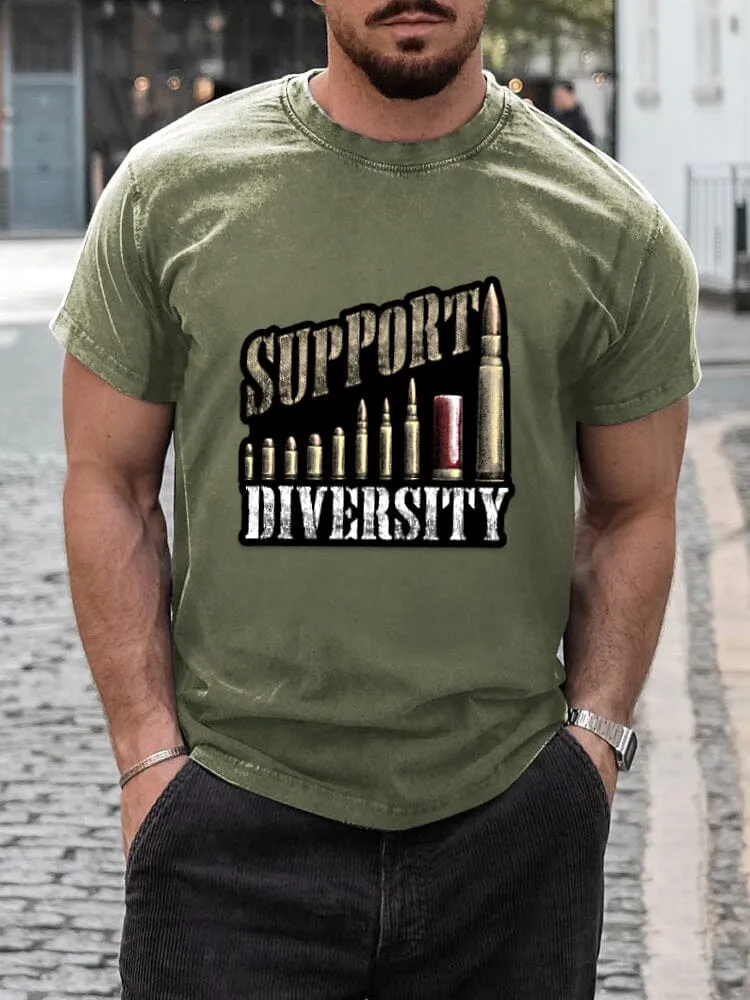 Casual Diversity Graphic T-Shirt