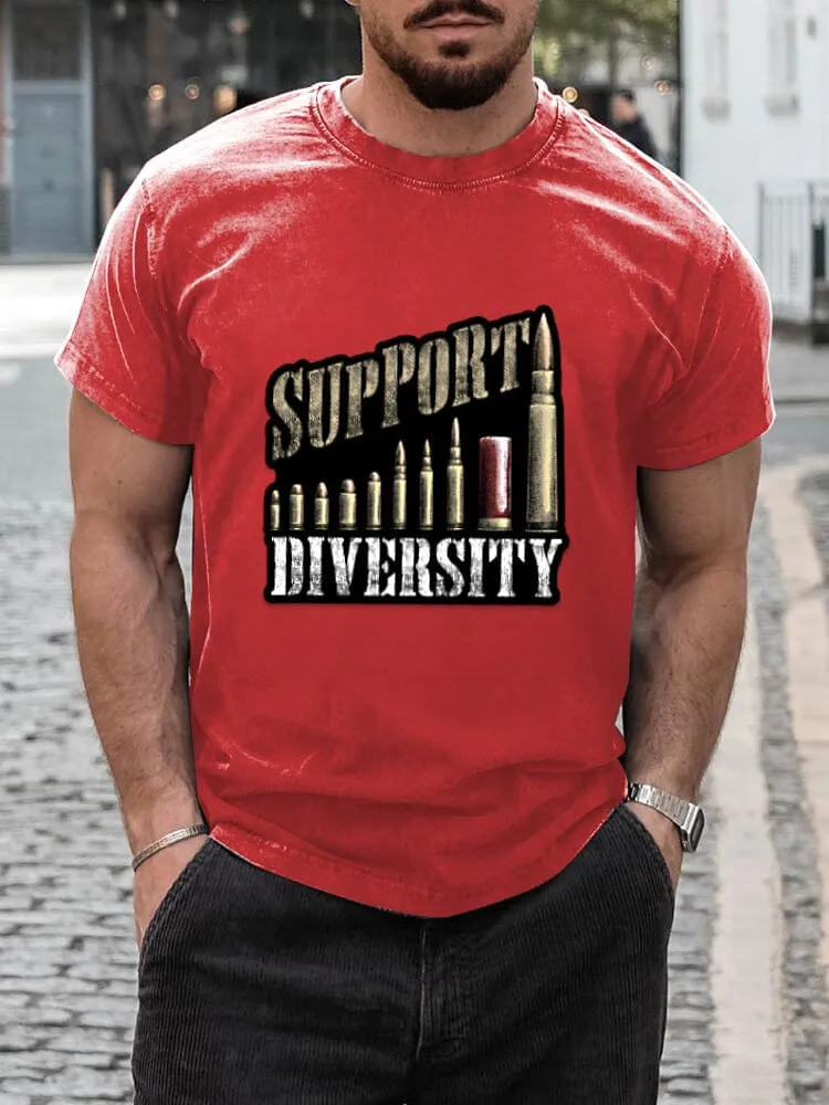 Casual Diversity Graphic T-Shirt