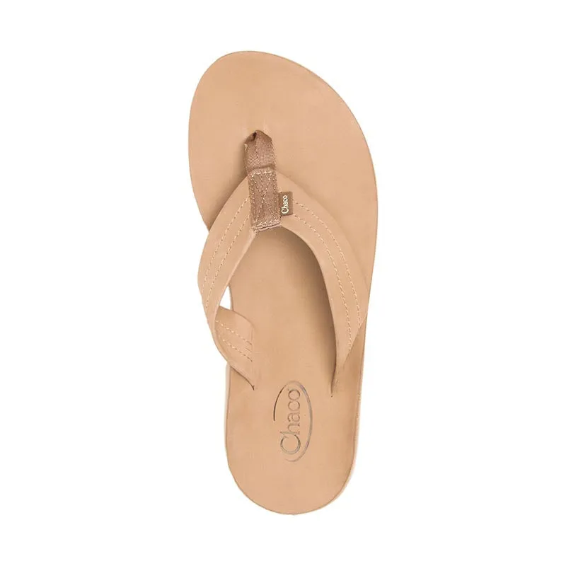 Chaco Classic Leather Flip Sandal - Tan