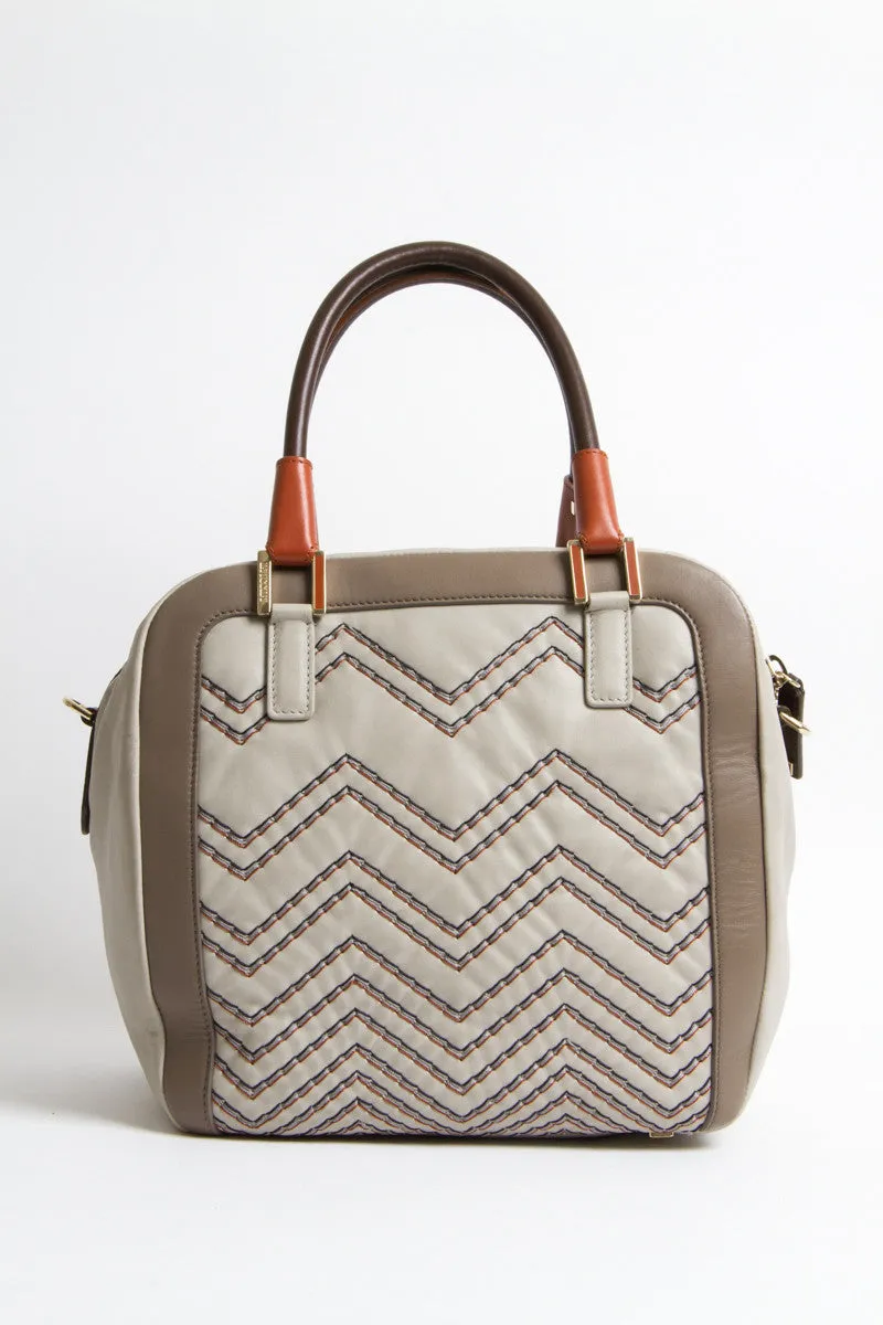 CHEVRON PRINT PURSE