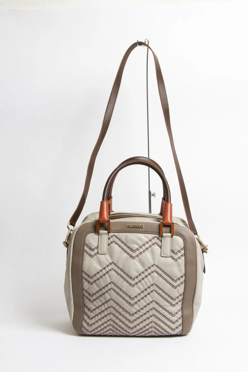 CHEVRON PRINT PURSE