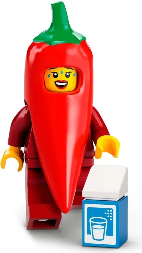 Chili Costume Fan  - LEGO Collectible Minifigure (Series 22) (2022)