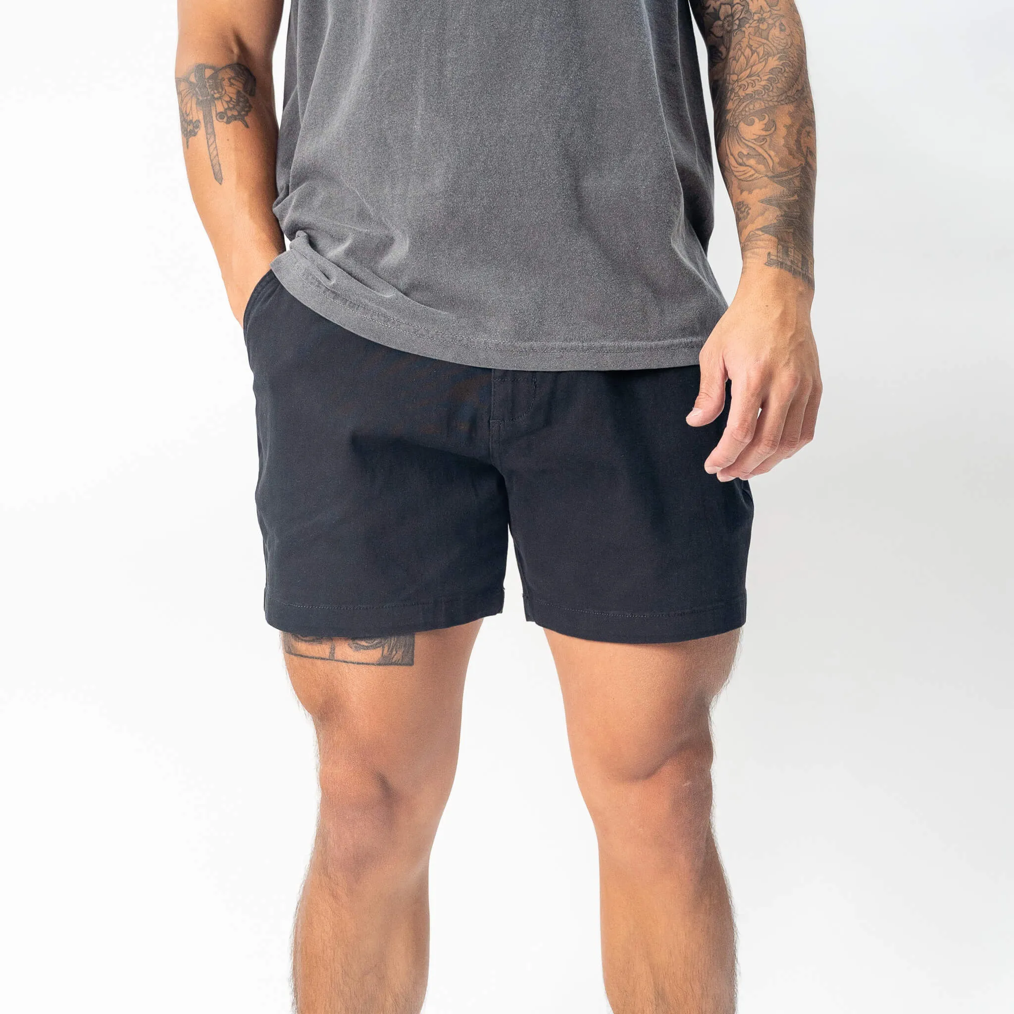 Chino Shorts - Black