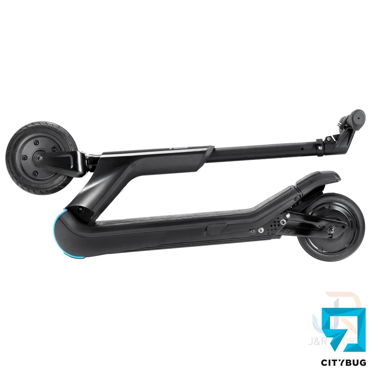 CityBug 2 Electric Motorized Leisure/Commuter Scooter, Black