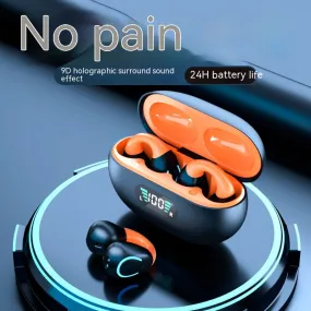 Clip-on Wireless Non In-ear Sports Bluetooth Headset