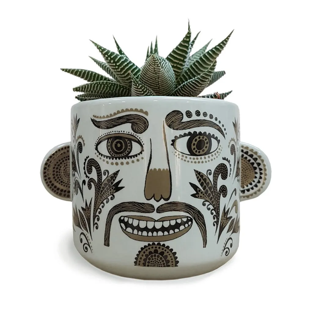 Clown Pot - Grey