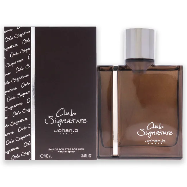 Club Signature by Johan B for Men - Eau de Toilette Spray