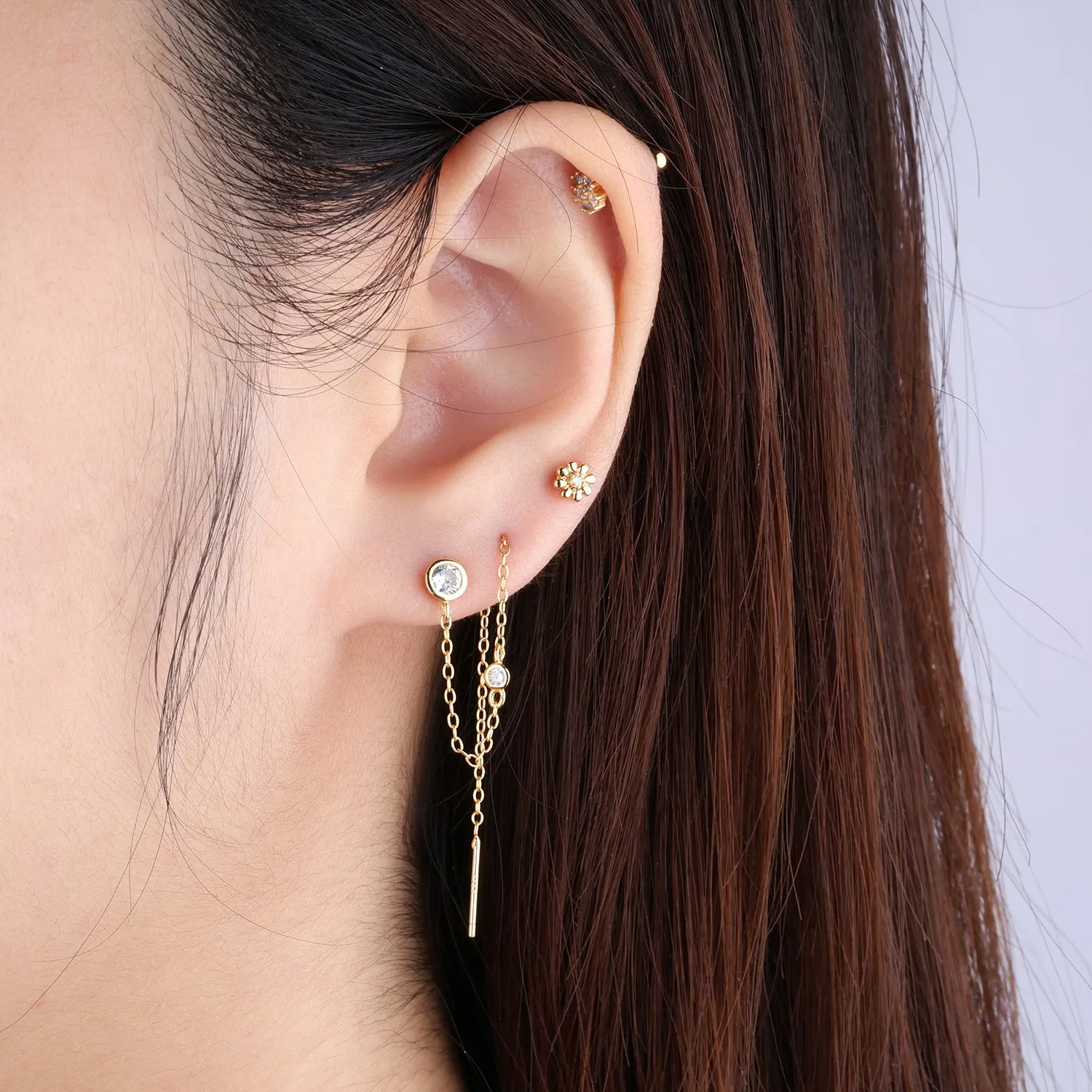 Cool Gem Earring