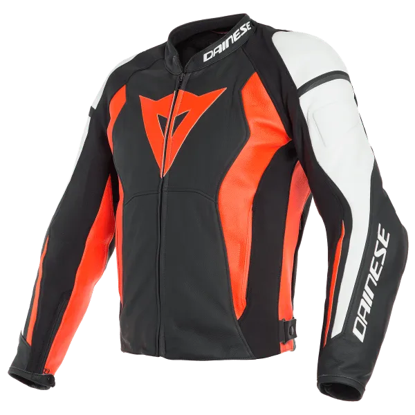 DAINESE NEXUS PELLE FLUO RED tg 48