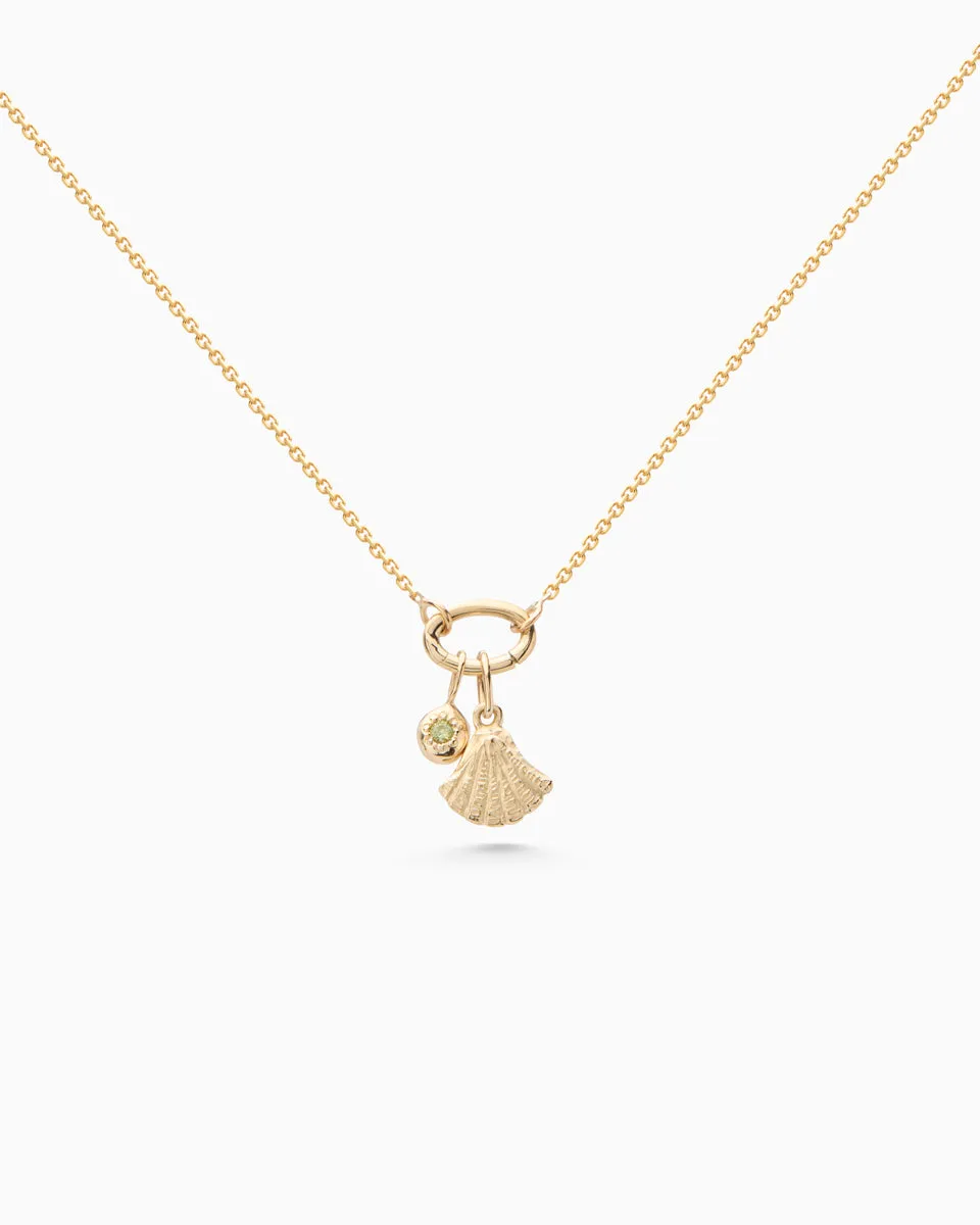 Delicate Hinge Link Necklace | Gold