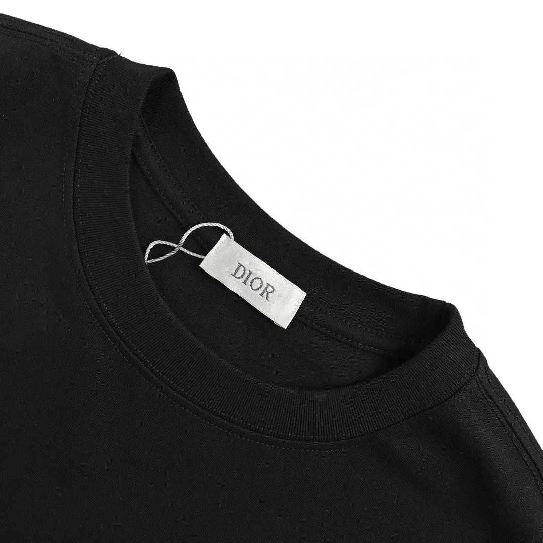 Dior Dripping Logo T-Shirt (Black)