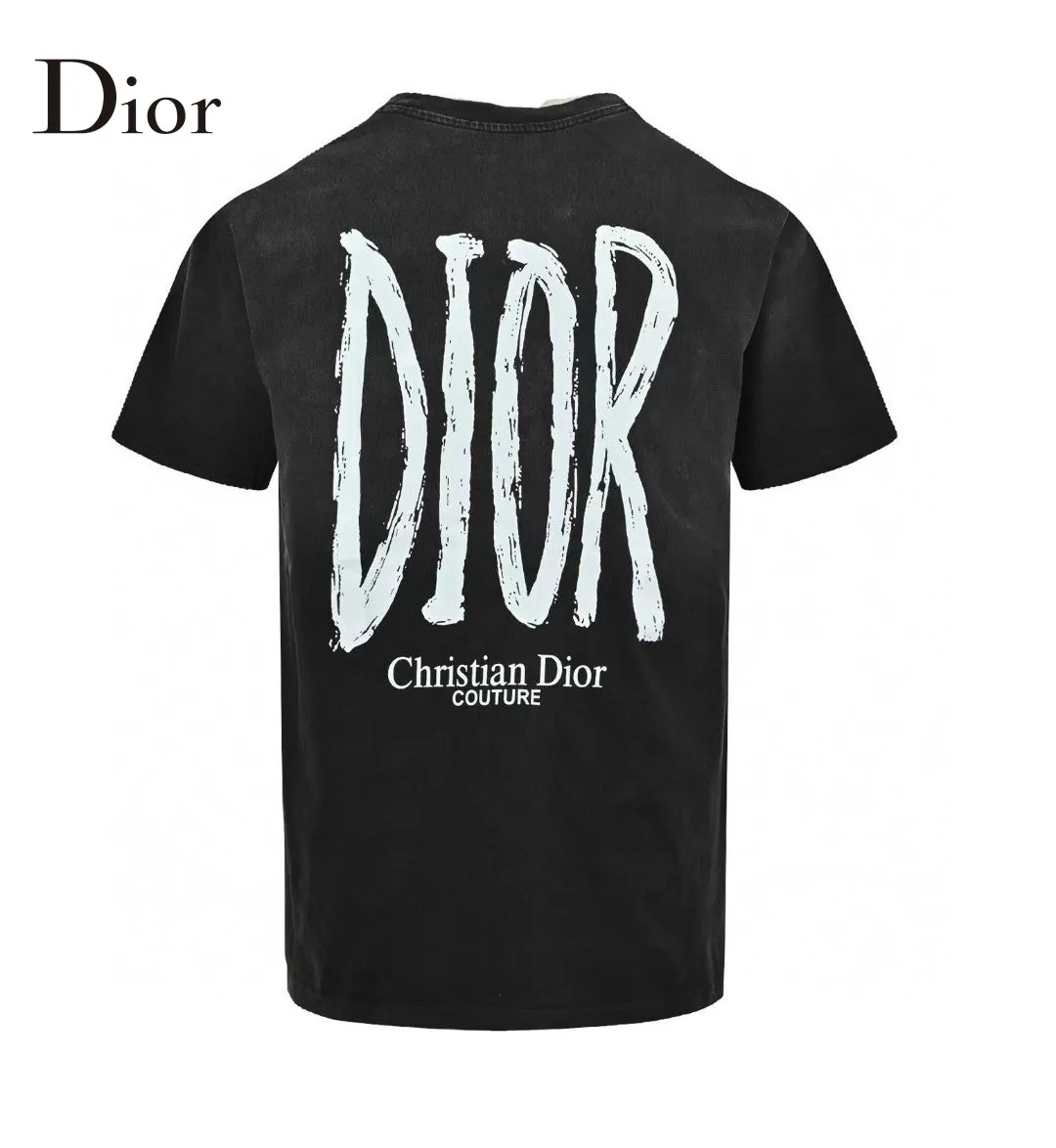 Dior Logo T-Shirt (Black)