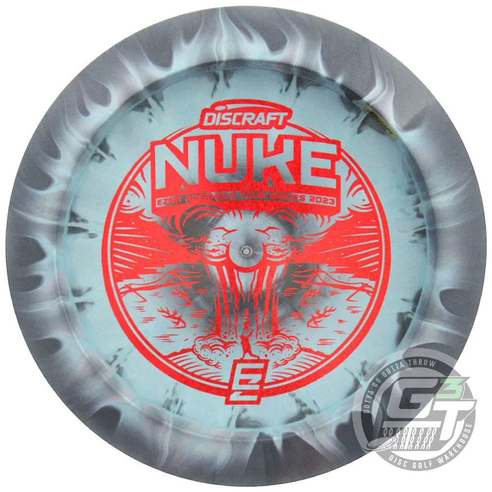 Discraft Limited Edition 2023 Tour Series Ezra Aderhold Understamp Swirl ESP Nuke Distance Driver Golf Disc