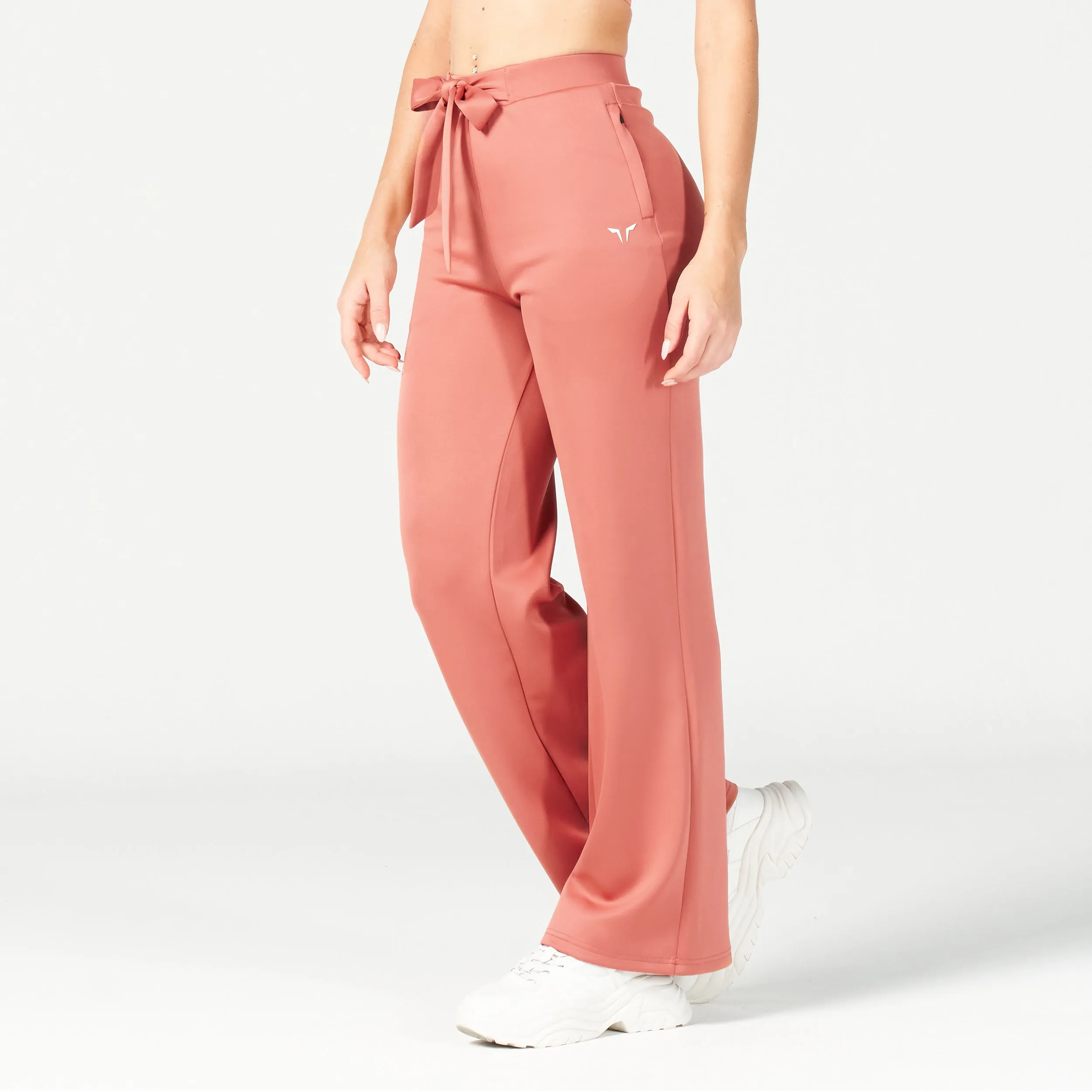 Do Knot Wide Leg Pants - Light Mahogany