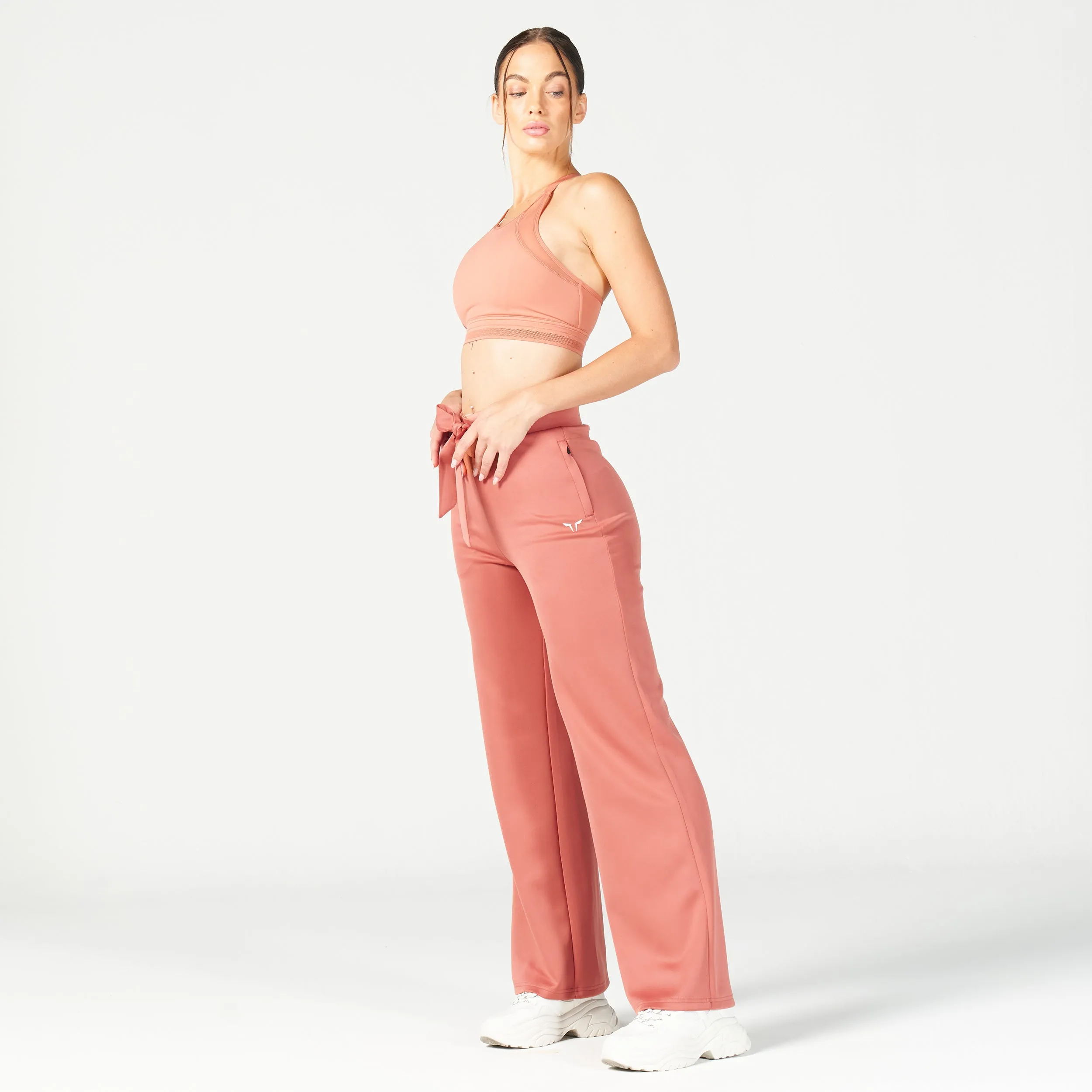 Do Knot Wide Leg Pants - Light Mahogany