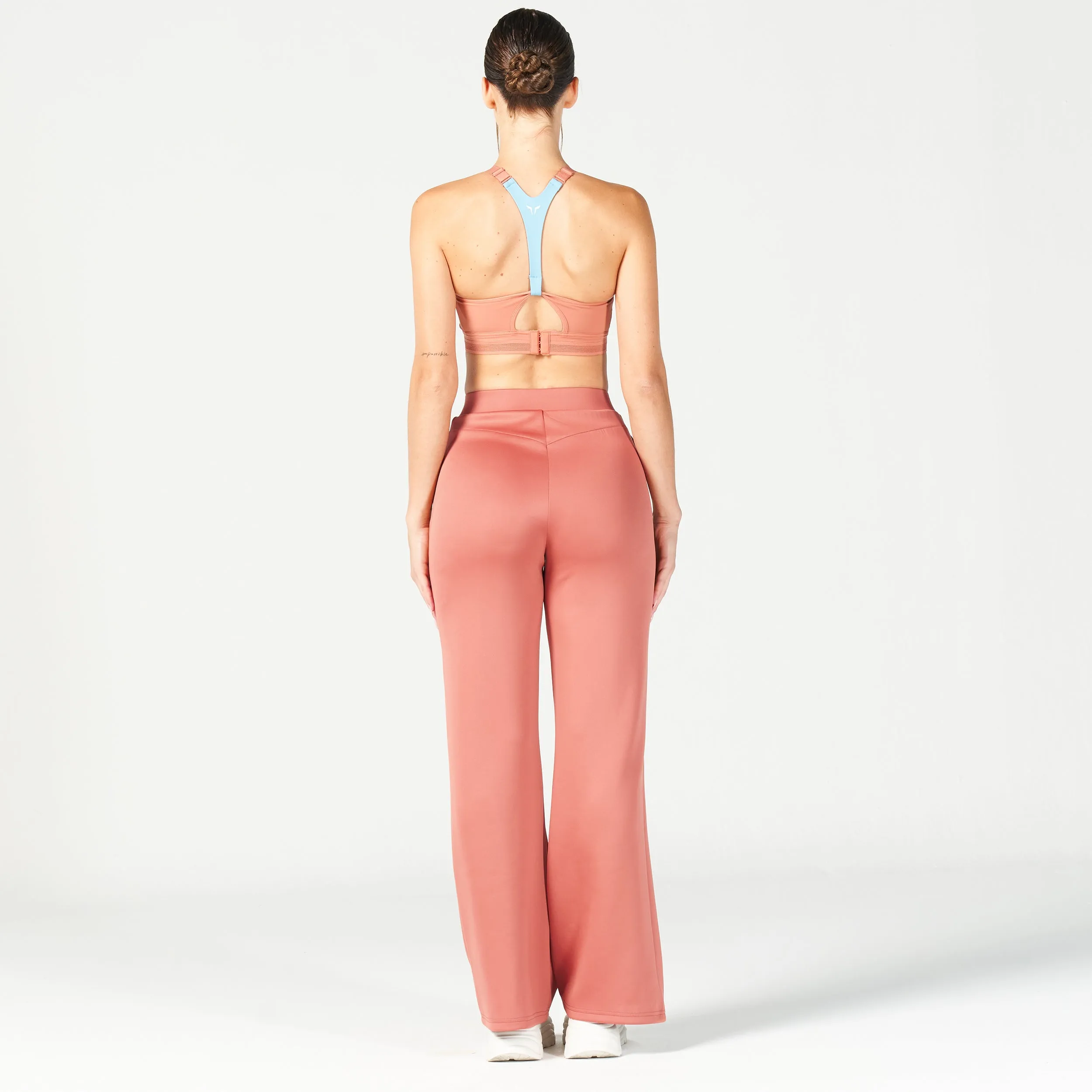 Do Knot Wide Leg Pants - Light Mahogany