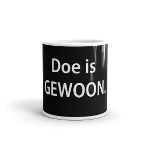 Doe is gewoon