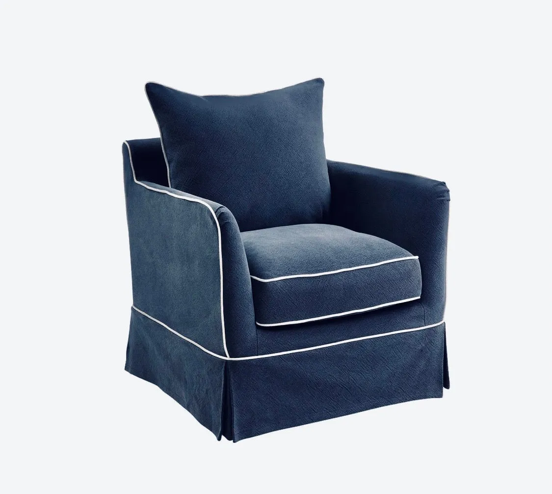 East Hampton Navy Armchair