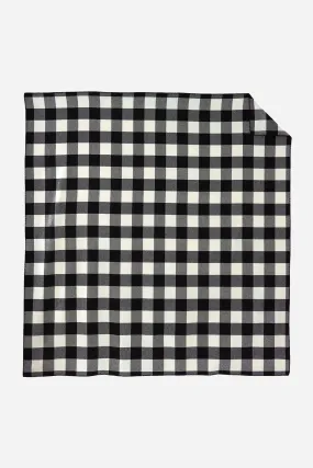 Eco-Wise Wool Plaid Blanket Rob Roy Ivory