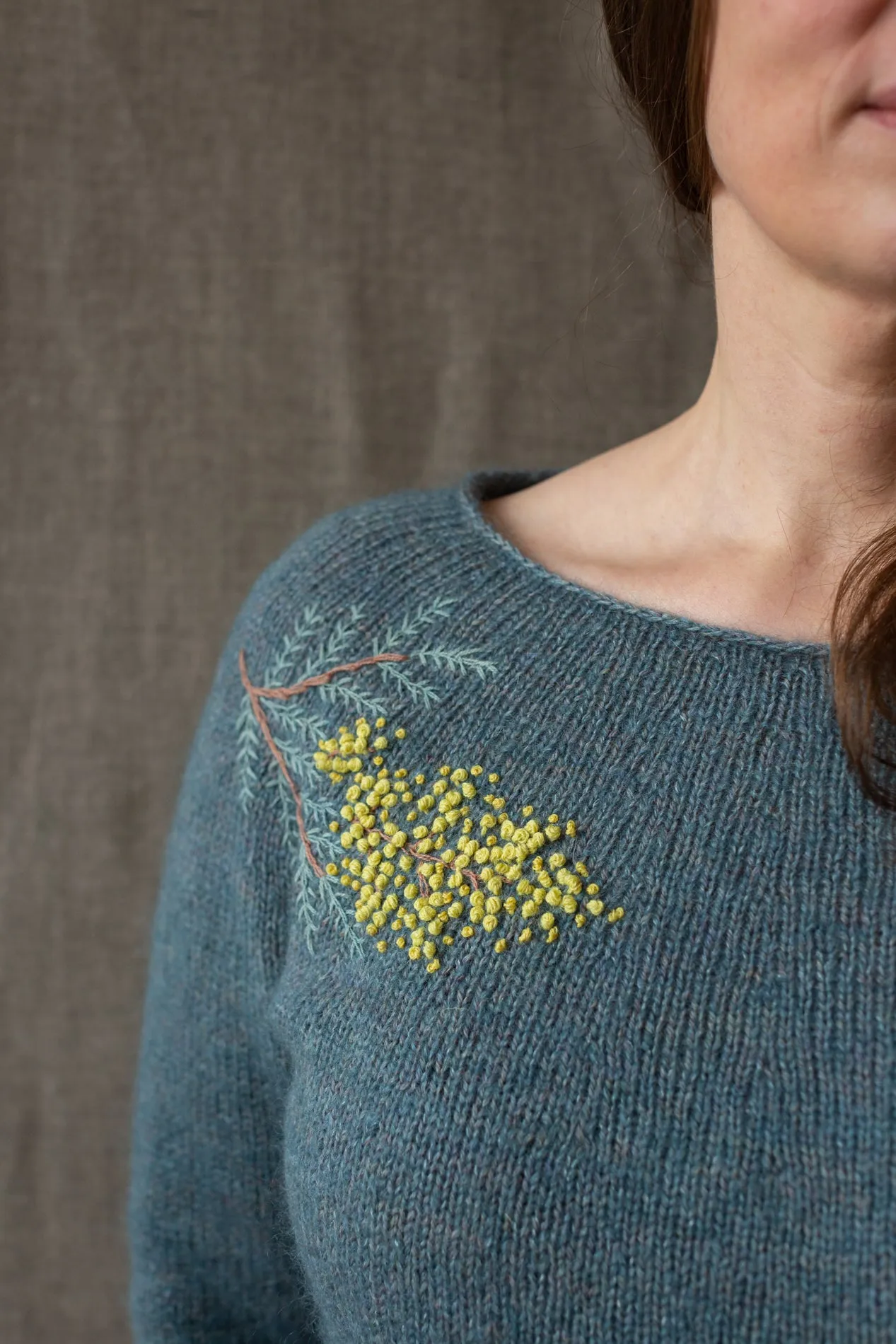 Embroidery on Knits