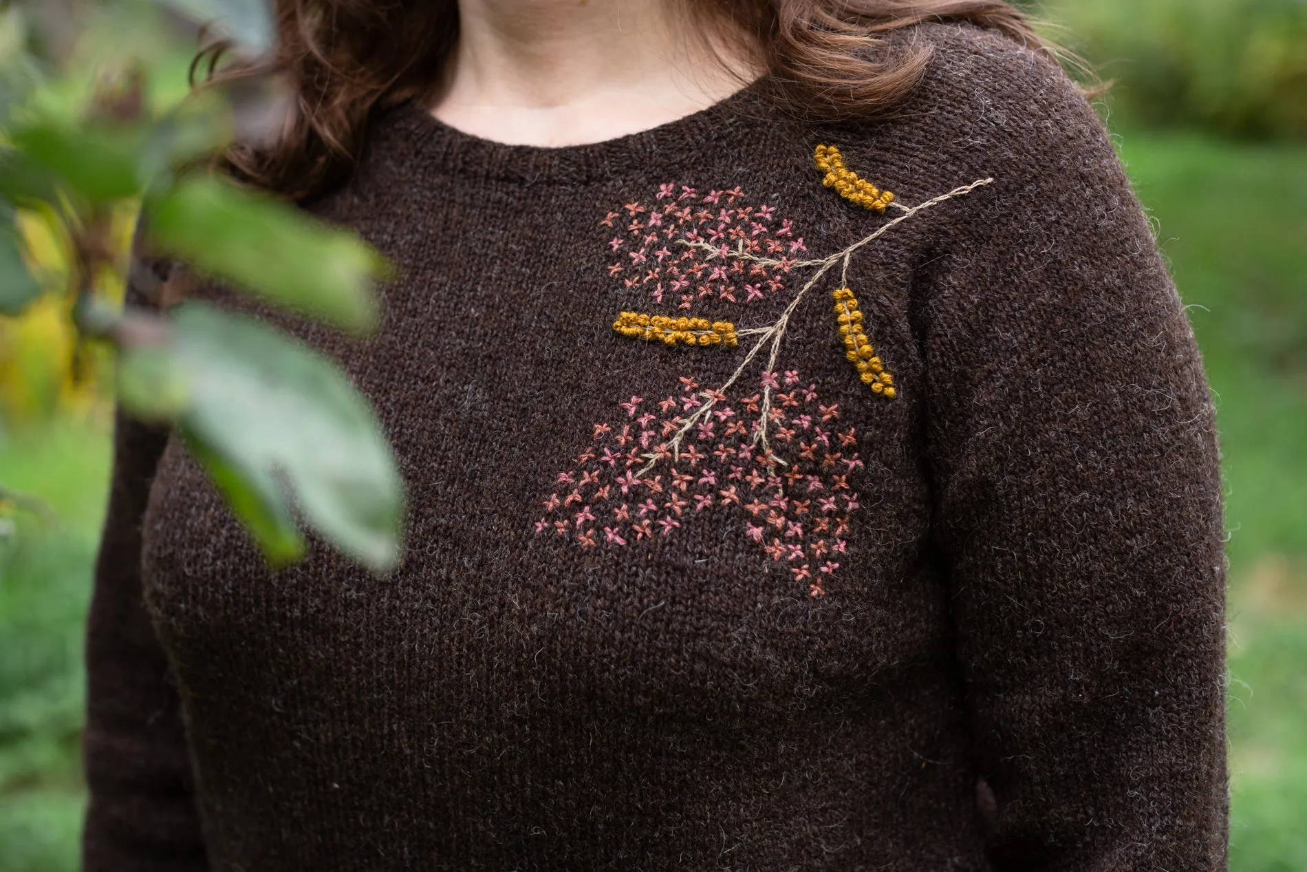 Embroidery on Knits