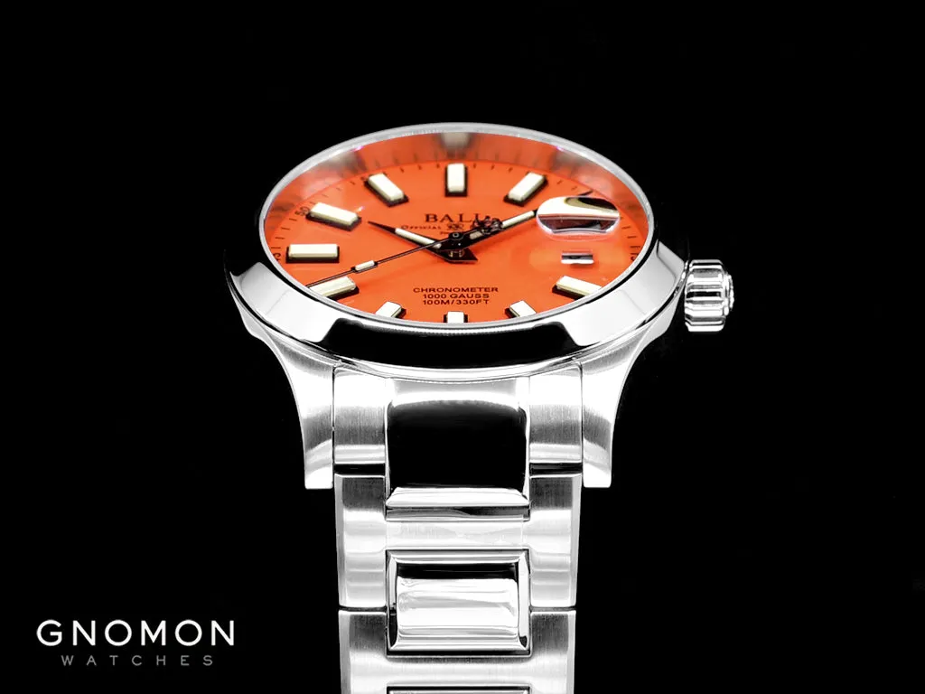 Engineer III Marvelight Chronometer Orange Ref. NM9026C-S39CJ-OR - 904L Steel