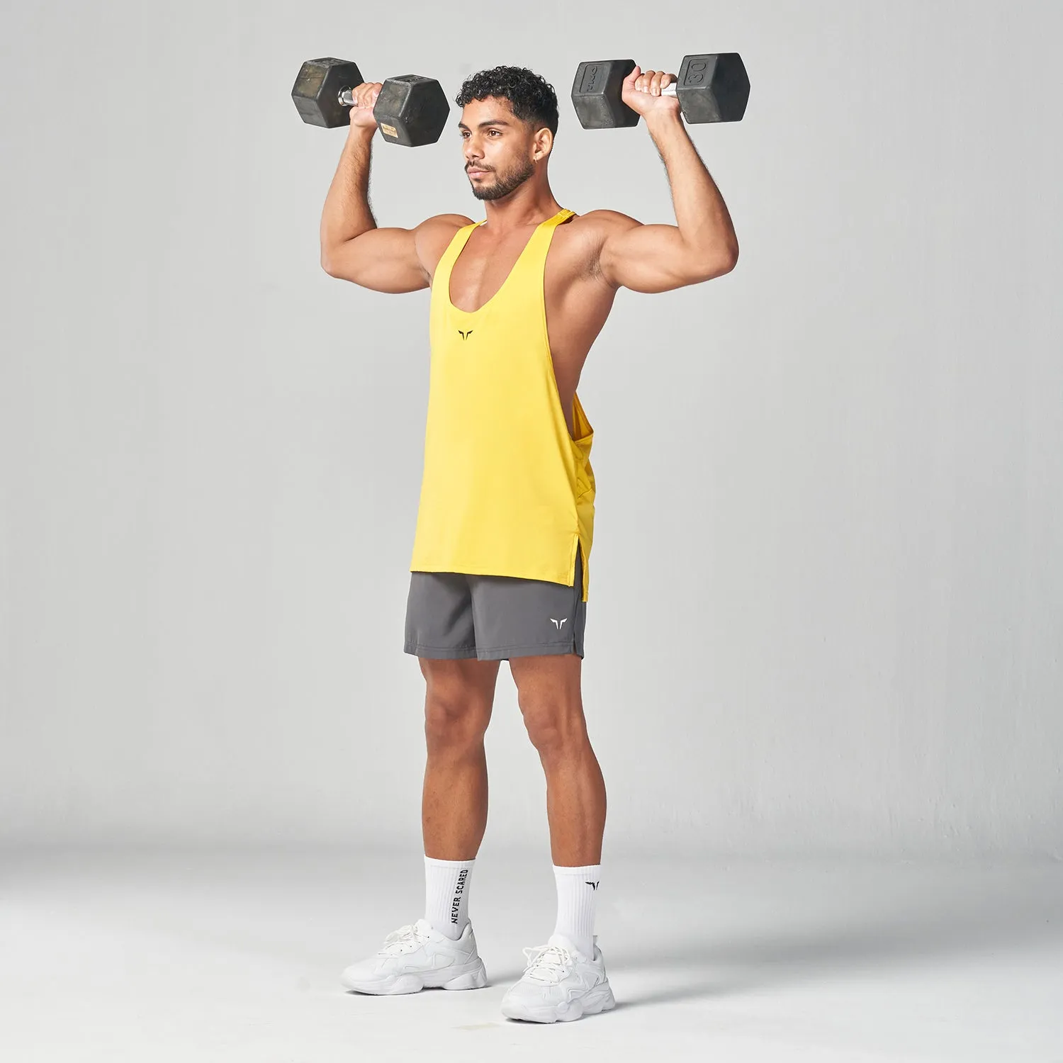 Essential Gym Stringer - Yellow