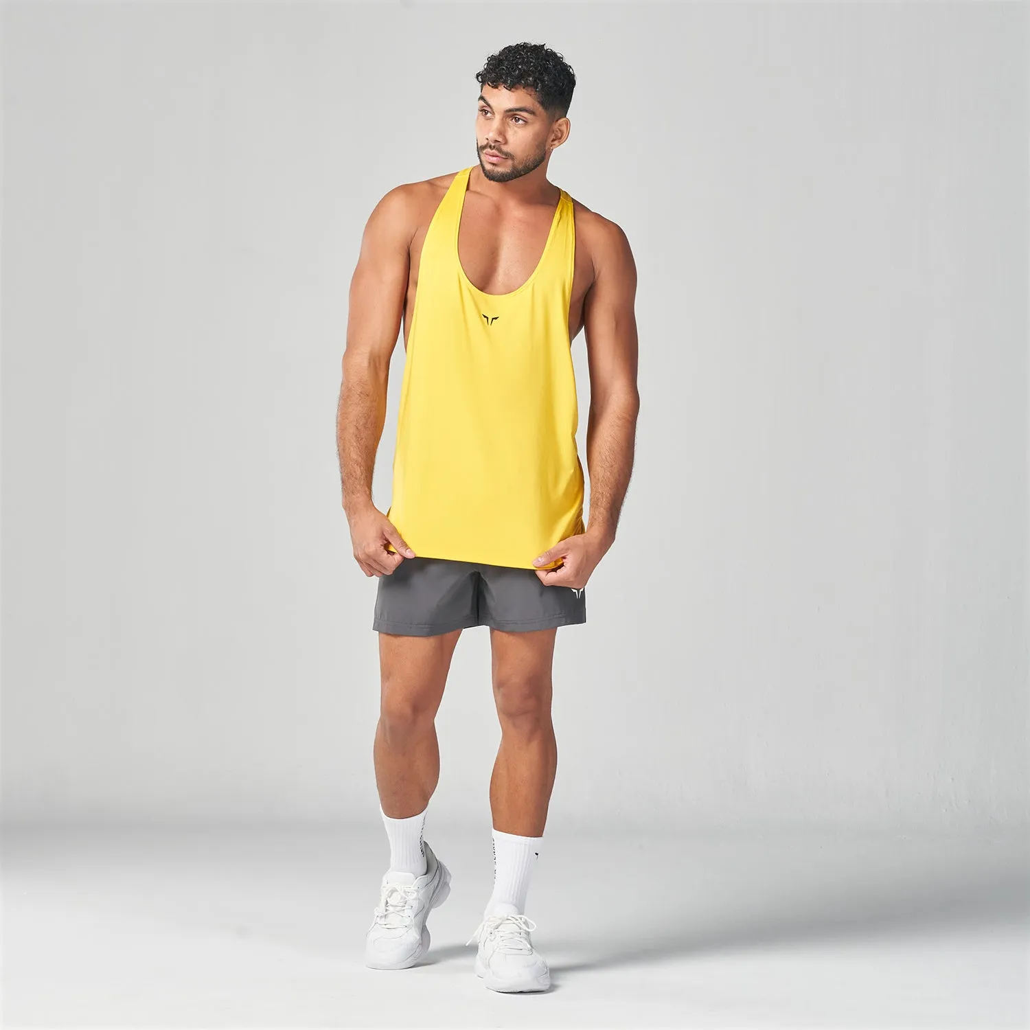 Essential Gym Stringer - Yellow