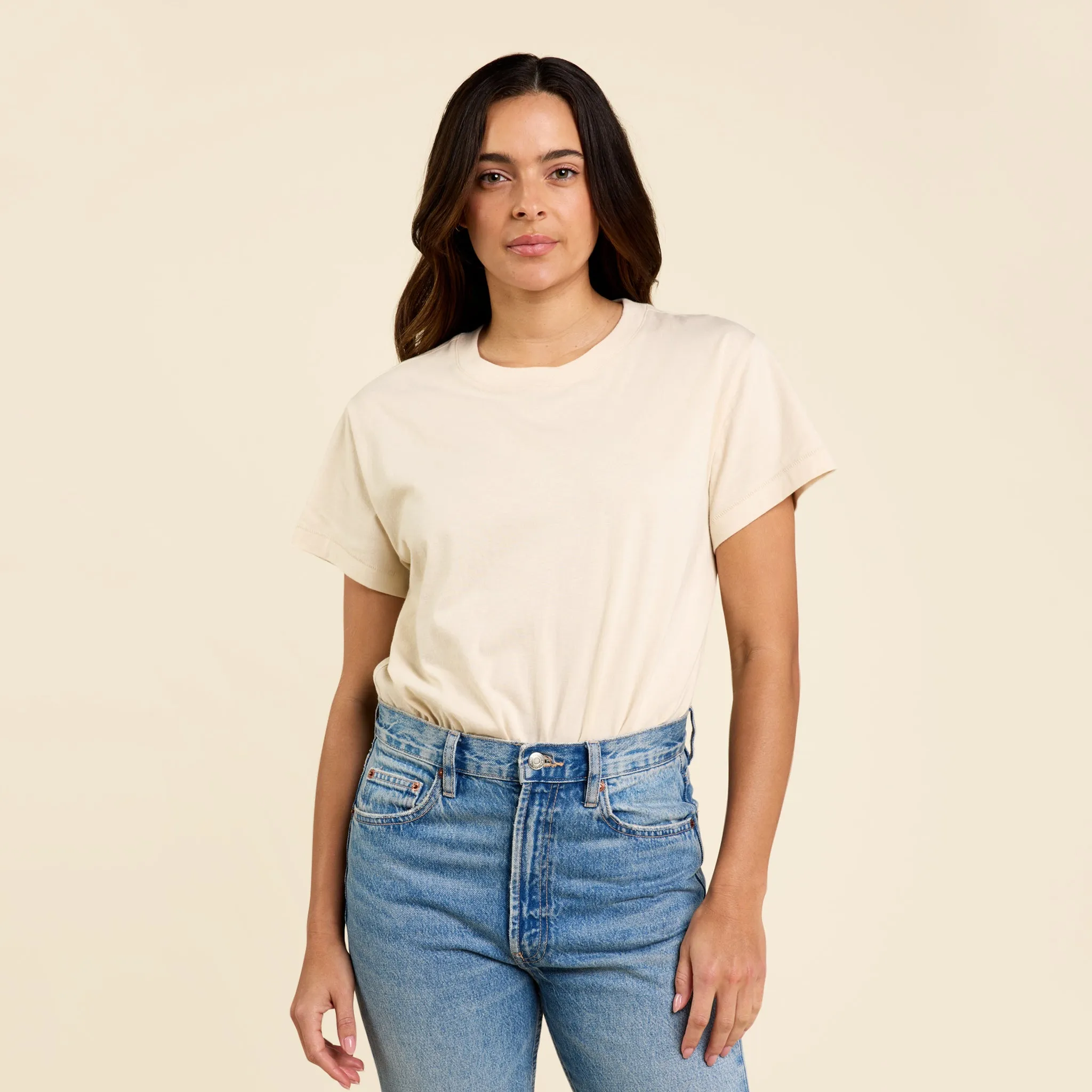 Everyday T-Shirt Bodysuit | Bone