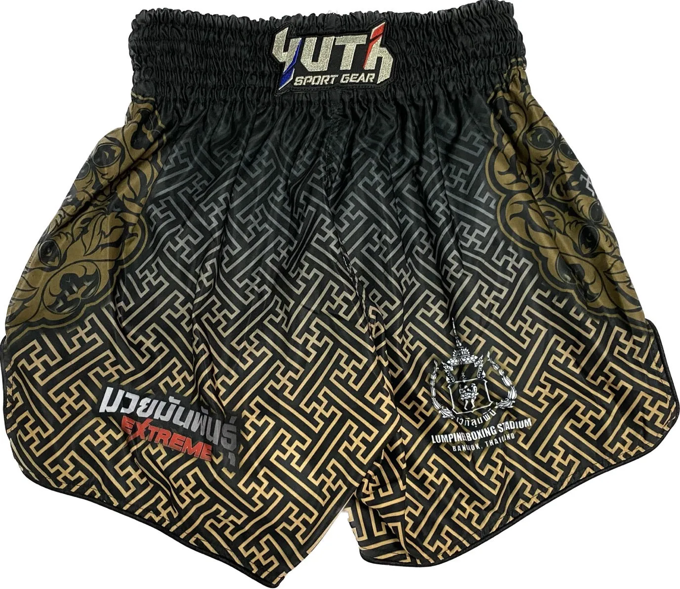 Fairtex Fight Shorts FFS Black Gold