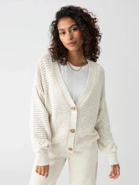 Falling for Fall Cardi - Chalk