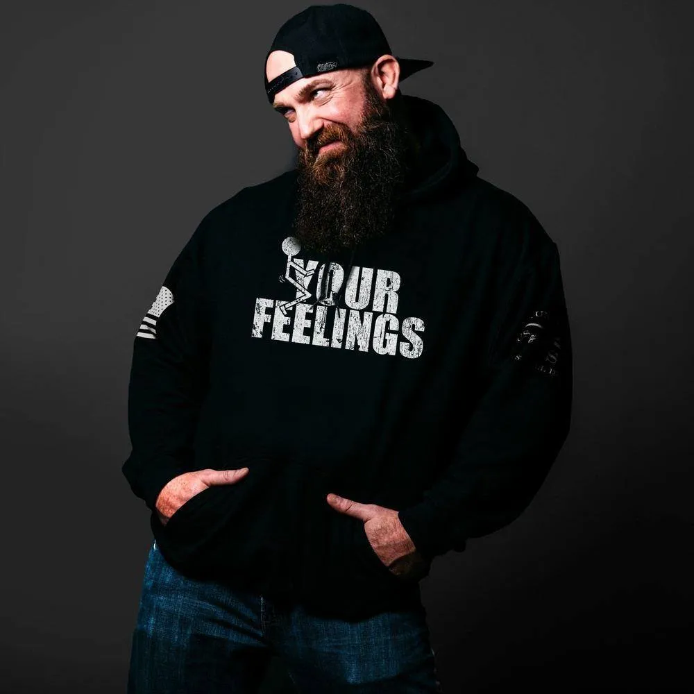 F*ck Your Feelings Hoodie - Black