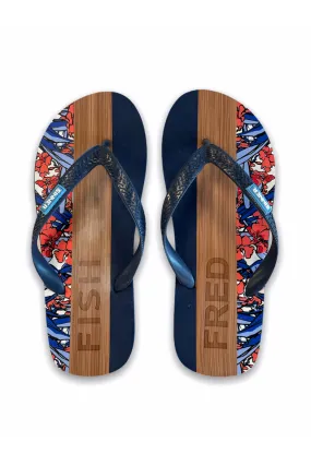 FISH JANDALS FLORAL - 24288