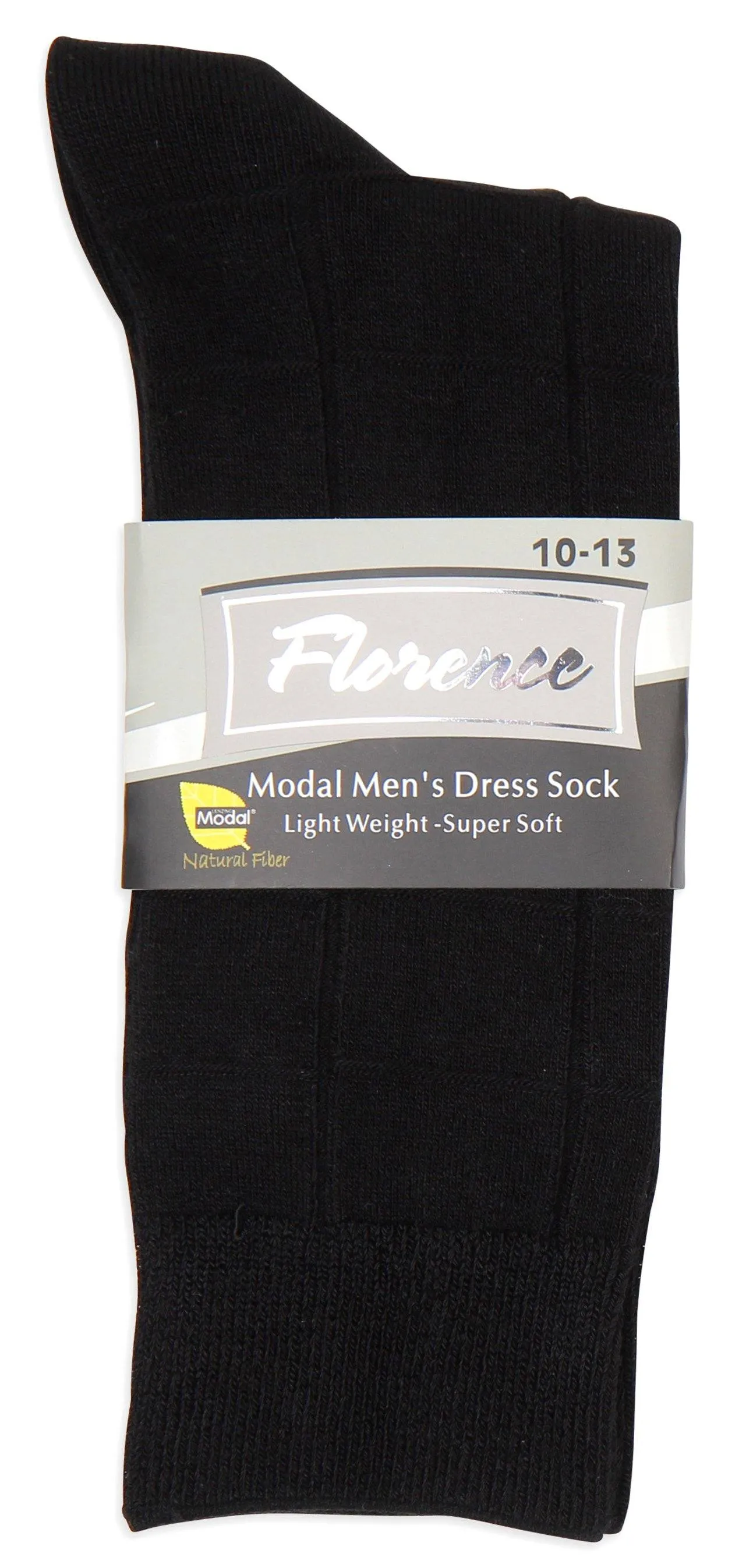 Florence Modal Mens Plaid Dress Sock Style: 220