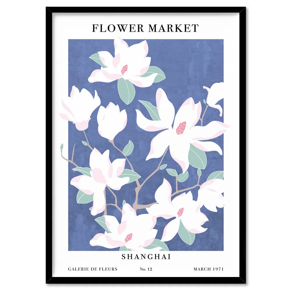 Flower Market | Shanghai - Art Print