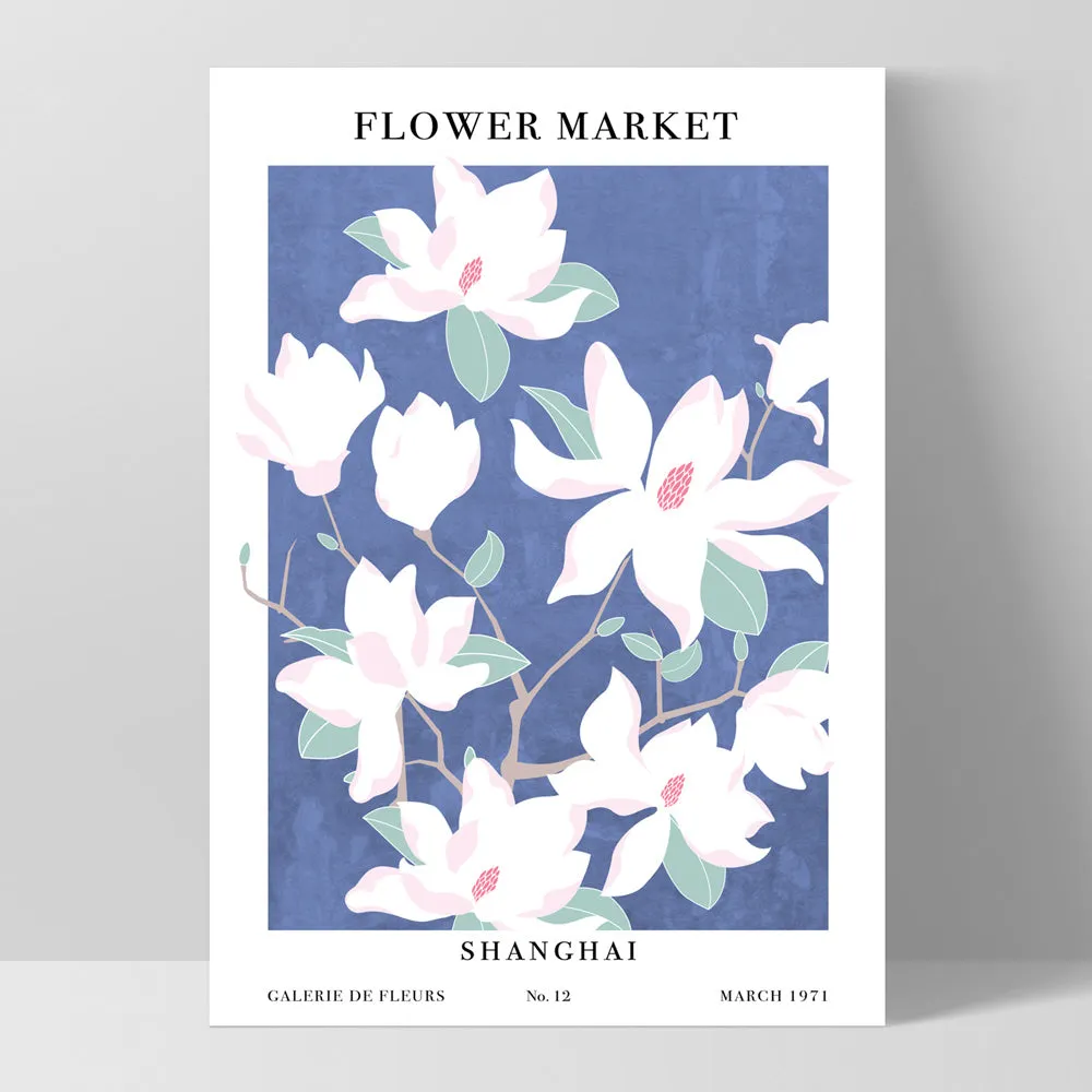 Flower Market | Shanghai - Art Print