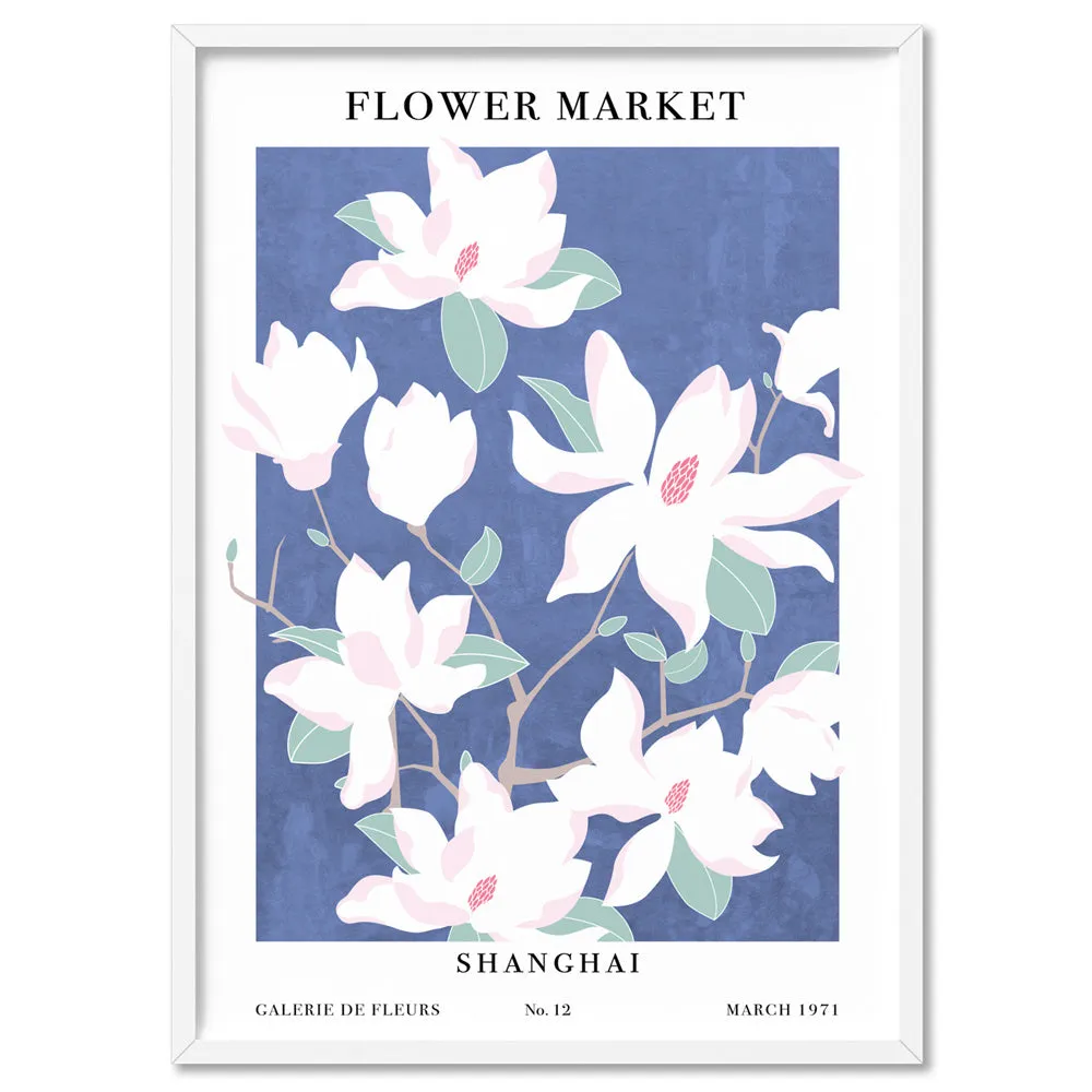 Flower Market | Shanghai - Art Print