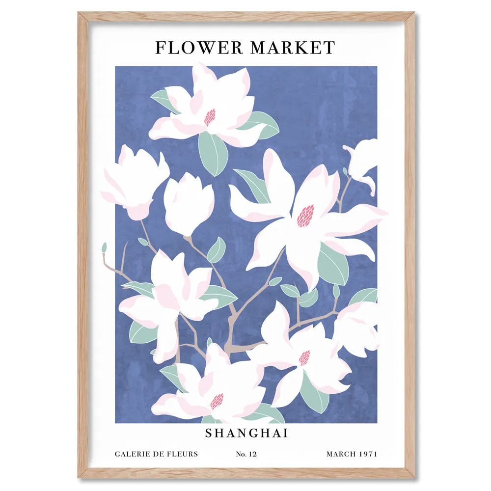 Flower Market | Shanghai - Art Print