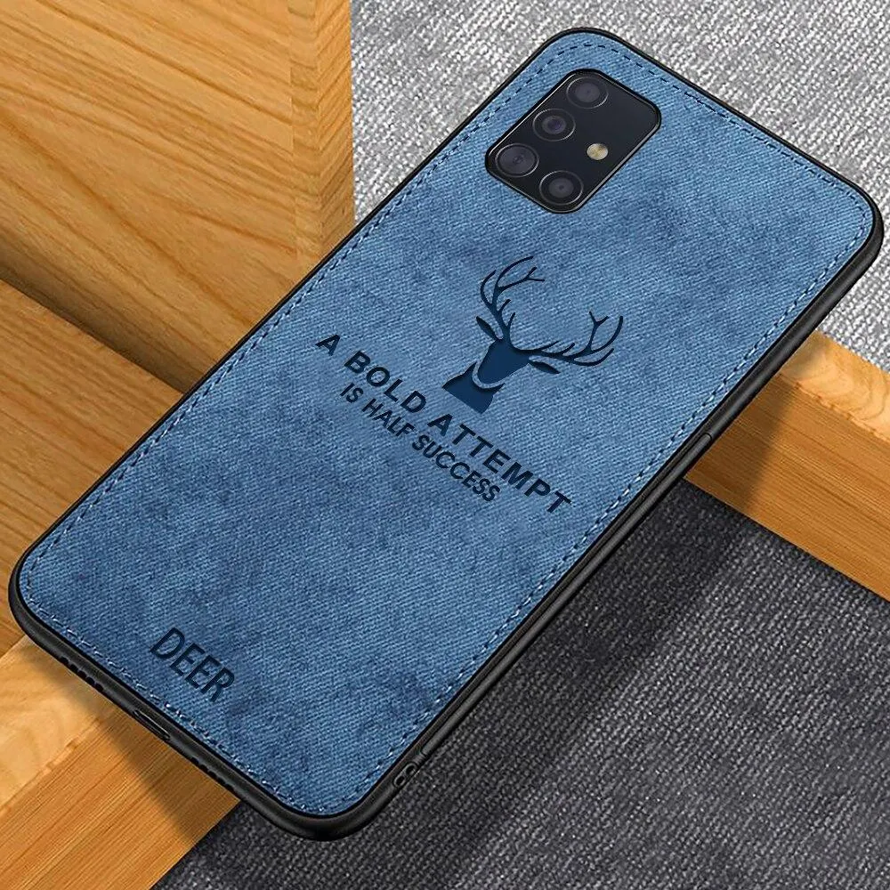 Galaxy Note Series Deer Pattern Inspirational Soft Case