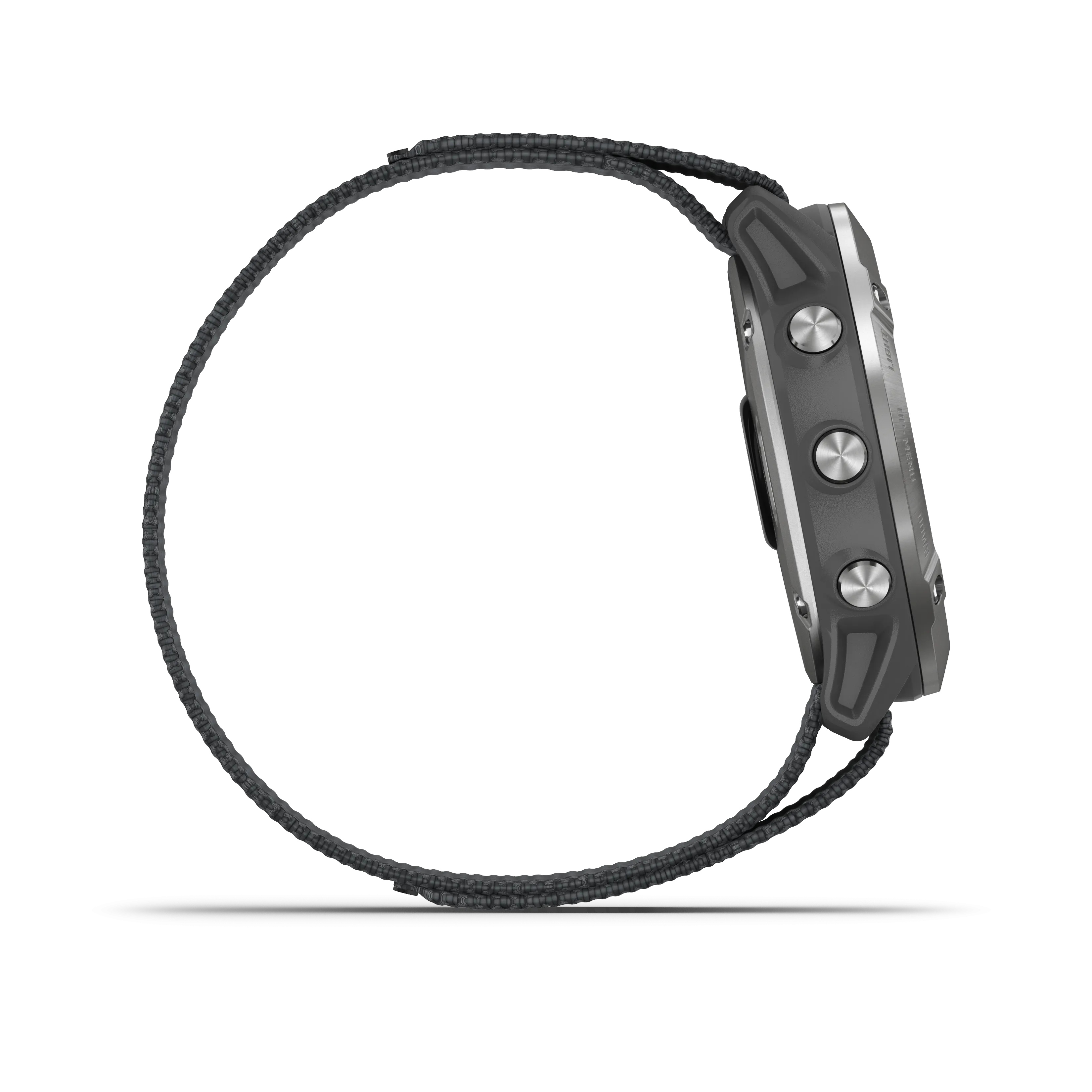 Garmin Enduro - Steel with Gray UltraFit Nylon Band