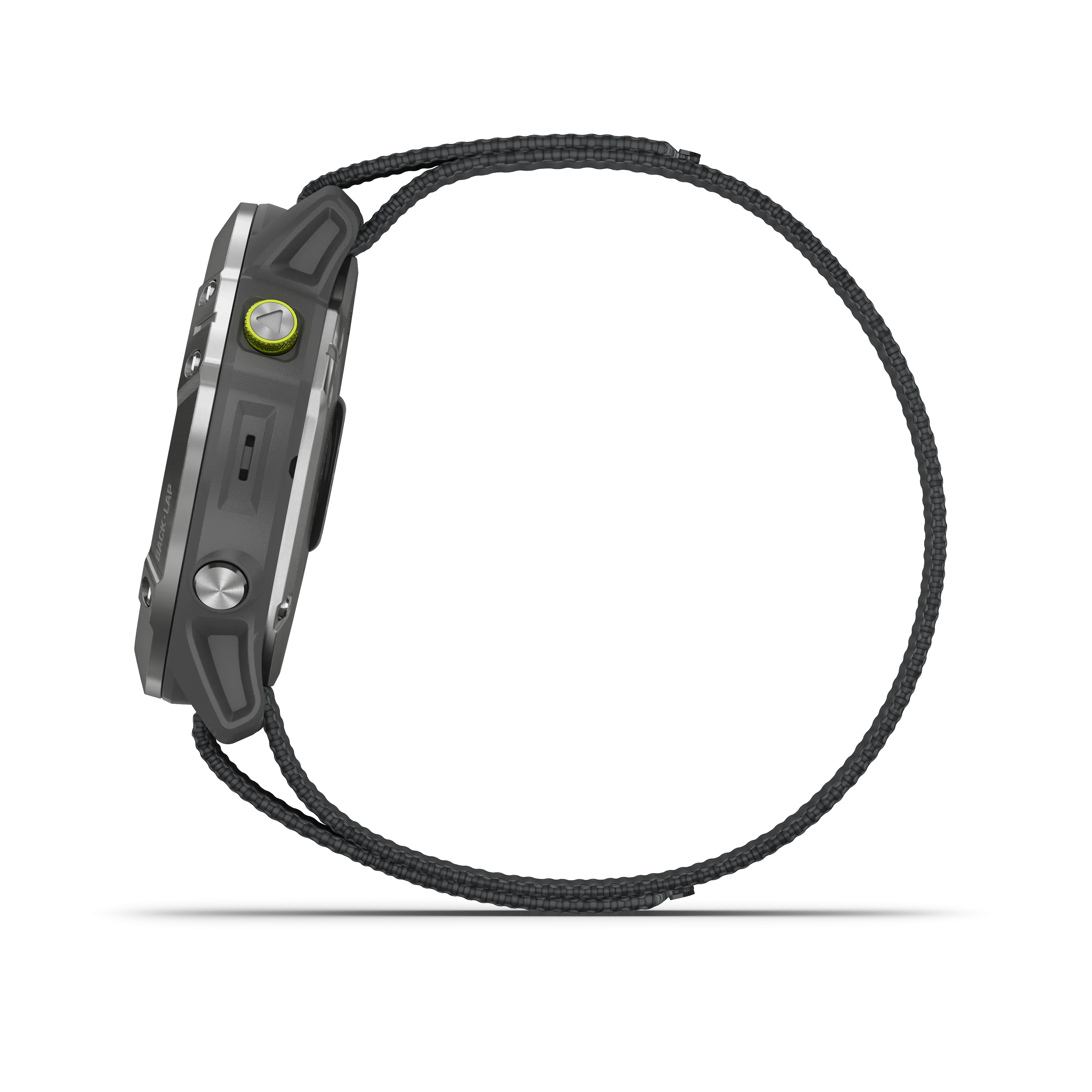 Garmin Enduro - Steel with Gray UltraFit Nylon Band